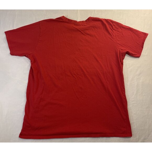 XLarge Red Premium Men Smash The Tables T-Shirt Buffalo - Picture 8 of 9